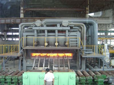 鳳谷工業爐專利燃燒技術 節能減排環保型推鋼式加熱爐 可定制